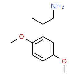ChemSpider 2D Image | 2-(2,5-Dimethoxyphenyl)-1-propanamine | C11H17NO2