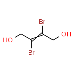 ChemSpider 2D Image | 2,3-Dibromo-2-butene-1,4-diol | C4H6Br2O2