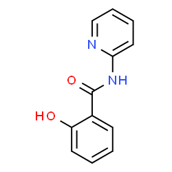ChemSpider 2D Image | 2-hydroxy-N-2-pyridinylbenzamide | C12H10N2O2