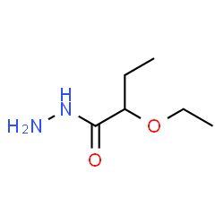 ChemSpider 2D Image | 2-Ethoxybutanehydrazide | C6H14N2O2