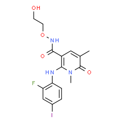 ChemSpider 2D Image | AZD8330 | C16H17FIN3O4