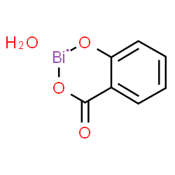 ChemSpider 2D Image | 4-Oxo-4H-1,3,2-benzodioxabismin-2-yl hydrate (1:1) | C7H6BiO4