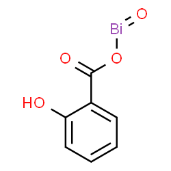 ChemSpider 2D Image | 2-{[(Oxobismuthino)oxy]carbonyl}phenol | C7H5BiO4