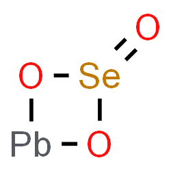 ChemSpider 2D Image | 1,3,2,4lambda~2~-Dioxaselenaplumbetane 2-oxide | O3PbSe