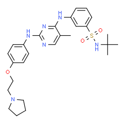 ChemSpider 2D Image | Fedratinib | C27H36N6O3S