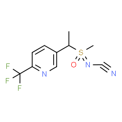 ChemSpider 2D Image | sulfoxaflor | C10H10F3N3OS