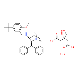 ChemSpider 2D Image | Maropitant citrate | C38H50N2O9