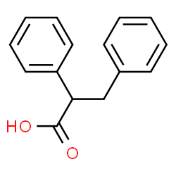 ChemSpider 2D Image | 2,3-Diphenylpropanoic acid | C15H14O2