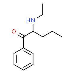 ChemSpider 2D Image | ?-ethylaminopentiophenone | C13H19NO