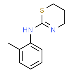 ChemSpider 2D Image | (5,6-Dihydro-4H-[1,3]thiazin-2-yl)-o-tolyl-amine | C11H14N2S
