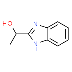 ChemSpider 2D Image | 1-(1H-Benzimidazol-2-yl)ethanol | C9H10N2O