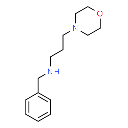 ChemSpider 2D Image | benzyl[3-(morpholin-4-yl)propyl]amine | C14H22N2O