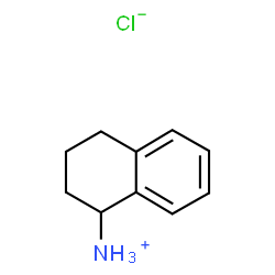 ChemSpider 2D Image | 1,2,3,4-Tetrahydro-1-naphthalenaminium chloride | C10H14ClN