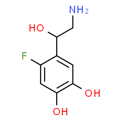 ChemSpider 2D Image | 6-fluoro-noradrenaline | C8H10FNO3
