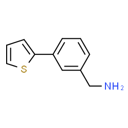 ChemSpider 2D Image | 3-(2-Thienyl)benzenemethanamine | C11H11NS