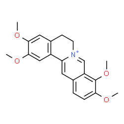 ChemSpider 2D Image | palmatine | C21H22NO4