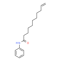 ChemSpider 2D Image | N-Phenyl-10-undecenamide | C17H25NO
