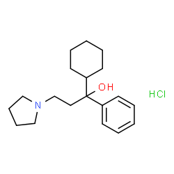 ChemSpider 2D Image | Procyclidine hydrochloride | C19H30ClNO