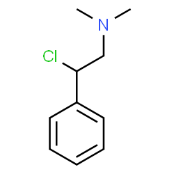 ChemSpider 2D Image | Î²-Chloro-N,N-dimethylbenzeneethanamine | C10H14ClN