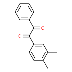 ChemSpider 2D Image | 1-(3,4-Dimethylphenyl)-2-phenyl-1,2-ethanedione | C16H14O2