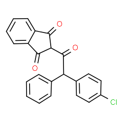 ChemSpider 2D Image | Chlorophacinone | C23H15ClO3