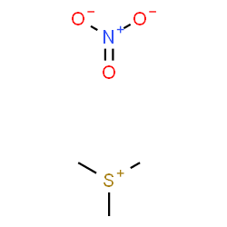 ChemSpider 2D Image | Trimethylsulfonium nitrate | C3H9NO3S
