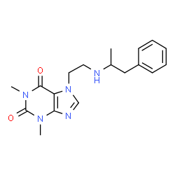 ChemSpider 2D Image | fenetylline | C18H23N5O2