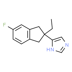 ChemSpider 2D Image | fipamezole | C14H15FN2