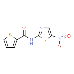 ChemSpider 2D Image | Tenonitrozole | C8H5N3O3S2