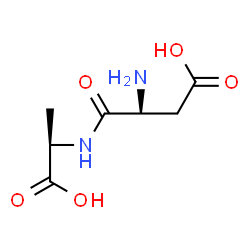ChemSpider 2D Image | L-alpha-Aspartyl-D-alanine | C7H12N2O5