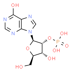 ChemSpider 2D Image | 2'-Inosinic acid | C10H13N4O8P