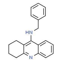 ChemSpider 2D Image | 9-N-PHENYLMETHYLAMINO-TACRINE | C20H20N2