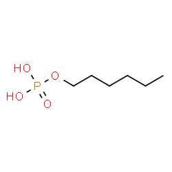 ChemSpider 2D Image | Monohexyl phosphate | C6H15O4P
