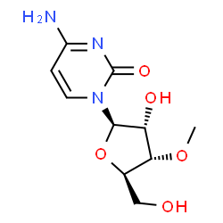 ChemSpider 2D Image | 3'-O-Methylcytidine | C10H15N3O5