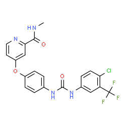 ChemSpider 2D Image | Sorafenib | C21H16ClF3N4O3