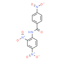 ChemSpider 2D Image | N-(2,4-Dinitrophenyl)-4-nitrobenzamide | C13H8N4O7