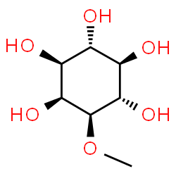 ChemSpider 2D Image | 1D-3-O-methyl-myo-inositol | C7H14O6