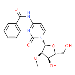 ChemSpider 2D Image | N-Benzoyl-2'-O-methylcytidine | C17H19N3O6