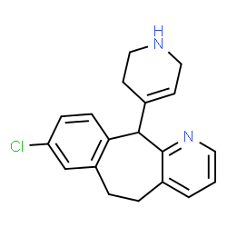 ChemSpider 2D Image | Iso Desloratadine | C19H19ClN2