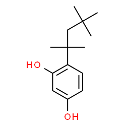 ChemSpider 2D Image | 4-tert-Octylresorcinol | C14H22O2