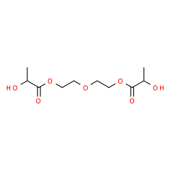 ChemSpider 2D Image | Oxydi-2,1-ethanediyl bis(2-hydroxypropanoate) | C10H18O7