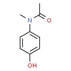ChemSpider 2D Image | Acetanilide, 4'-hydroxy-N-methyl- | C9H11NO2