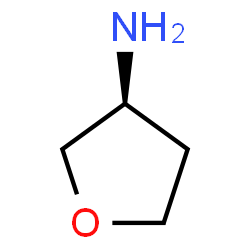 ChemSpider 2D Image | (3S)-oxolan-3-amine | C4H9NO