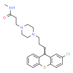 ChemSpider 2D Image | clotixamide | C24H28ClN3OS