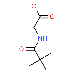 ChemSpider 2D Image | Pivaloyl glycine | C7H13NO3