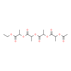 ChemSpider 2D Image | Ethyl 2,5,8,11-tetramethyl-4,7,10,13-tetraoxo-3,6,9,12-tetraoxatetradecan-1-oate | C16H24O10