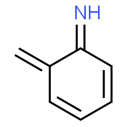 ChemSpider 2D Image | 6-Methylene-2,4-cyclohexadien-1-imine | C7H7N