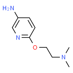 ChemSpider 2D Image | 6-[2-(Dimethylamino)ethoxy]-3-pyridinamine | C9H15N3O