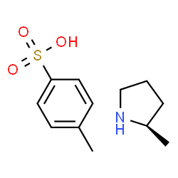 ChemSpider 2D Image | (r)-2-methylpyrrolidine tosylate | C12H19NO3S