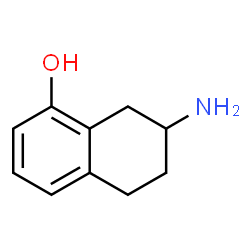 ChemSpider 2D Image | 7-Amino-5,6,7,8-tetrahydro-1-naphthalenol | C10H13NO
